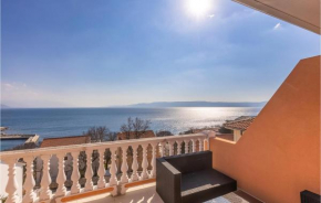 Awesome apartment in Povile - Novi Vinodol with WiFi and 2 Bedrooms